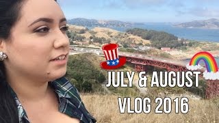 July & August Vlog 2016 : Camping, 4th Of July, SF Trip, House Renovations  & Home Decor