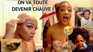 PRANK : JE PERDS MES CHEVEUX , ET ELLES AUSSI !🤣Réaction 👀😭 ( Hilarante )