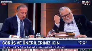 Fatih Altaylı, Prof.Dr. Celal Şengör / Yargılanmasına Değil, Ülkesinin Prestijine Üzülen Celal Hoca.