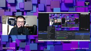 FREDOFMTV sur Twitch (Replay du 20/11/2024)