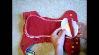 CutiePaTooties by Lauren One-Size Fitted Diaper - Review & Demo