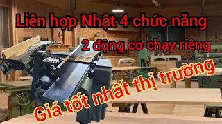 Liên hợp 4 chức năng Nhật TAKENAKA 🇯🇵/máy gỗ Nhật bãi/máy bào gỗ Nhật/máy cưa Nhật/LH 0903 808 954