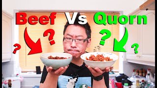 Chilli Beef lettuce Wraps Recipe  Vegan Vs Meat Challenge Beef Mince Vs Quorn!