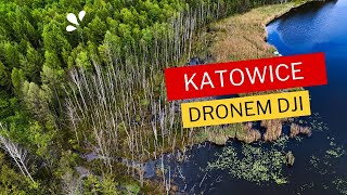 Katowickie stawy z drona DJI mini 4 pro