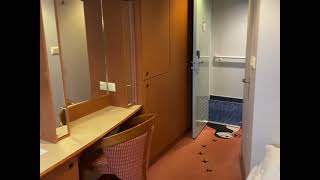 Hurtigruten cabin walkthrough-Polar Outside N2 #465