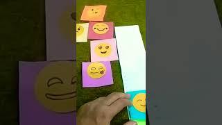 Beautiful cute emoji 😄😍😁💖 card #youtubeshorts #shortvideo #viralvideo #trendingshorts #diy