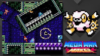 Mad Sheep, a stage based on Sheepman | Mega Man Maker 1.8