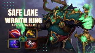 Wraith King Safe Lane Gameplay | Dota 2  #dota2  #dota2indonesia  #dota2gameplay