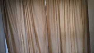 How to Turn a Sheet Into Curtain Panels