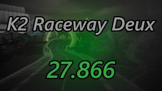 Rocket Racing - K2 Raceway Deux Speedrun Former World Record (27.866)