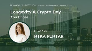 AI-Driven Synergies in Bio-Actives for Gut Health - Nika Pintar at Longevity & Crypto Day Abu Dhabi