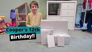 COOPER'S 12TH BIRTHDAY SPECIAL | Large Family of 14