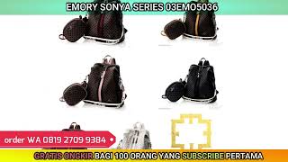 TAS RANSEL WANITA ORIGINAL,TAS GENDONG WANITA,TAS WANITA KULIAH,HARGA TAS RANSEL EMORY