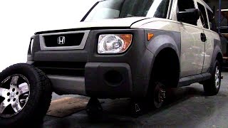 Honda Element Control Arm Bushing Replacement