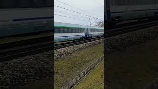 Przelot pociągu pkp iccc.  Passage train pkp iccc. Subskdybuj kanał. ( dzięki👍).