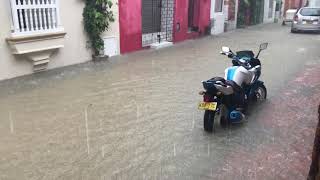 Cartagena sous la pluie