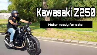 Motor Ready For Sale ! - Kawasaki Z250 Tracker by Brilliant Custom #Alvlog158