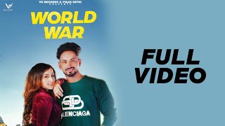 WORLD WAR ( Official Video ) HAPPY LADHOWALIA FT PROOF | Songs 2020