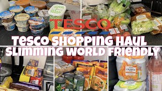 TESCO SHOPPING HAUL | SLIMMING WORLD FRIENDLY | TASTE TEST | LOUISAS WORLD