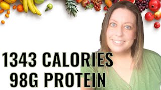 WHAT I EAT IN A DAY | 1343 Calories + 98G Protein | Step It Up For Summer Series