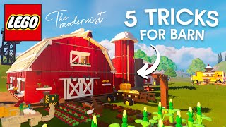 Fortnite Lego: 5 TRICKS To Make your Barn Look BETTER!