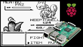 PiPlaysPokemon! From a Raspberry Pi 3B+ (READ DESCRIPTION)