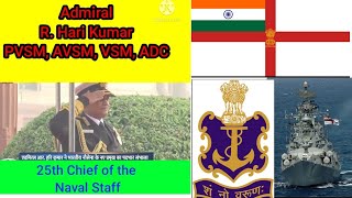 Vice Admiral R Hari Kumar Takes Over As New Chief Of Naval Staff