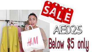 Super Sale H&M Shopping Haul for  AED25