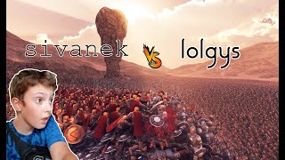 Ultimate Epic Battle simulator 1 sivanek vs lolgys kdo skoho