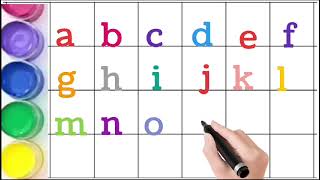 Learn ABCD Alphabets and numbers counting 123.Shapes for kids and Toddlers.ABC phonics song.