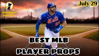 Can I hit a baseball slip?!?! TODAYS BEST UNDERDOG FANTASY MLB PLAYER PROPS Saturday July 29