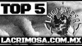 Lacrimosa TOP 5  [-Noviembre 2012]