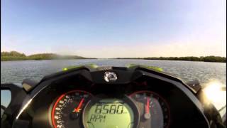 Sea-Doo RXP-X 300 Engine-Tech ET 135+3 Supercharger Boost Test