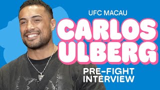 Carlos Ulberg full UFC Macau pre-fight media day interview