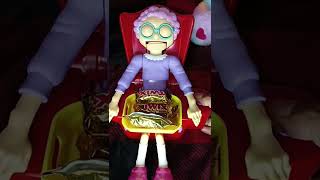 Greedy granny's don't want to share, she always keep watching her twix #shorts #asmr #best #trendy