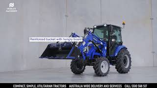 TRIDENT 45HP 4WD A/C CABIN TRACTOR DEMO – Reliable Power with Everyday Comfort