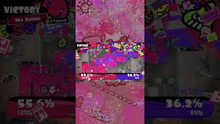 10x Battle Win + Fist Bump for Team Past! #shorts #splatoonsplatfest #grandfestival  #splatoon3