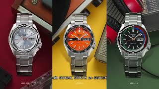 UNBOX | SEIKO 5 Sports “Retro Color” Special Edition #seikothailand #seiko5sports