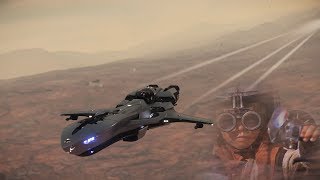 Star Citizen | Hurston low flight like young Anakin