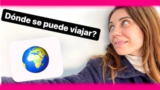 ¿Dónde se puede viajar?