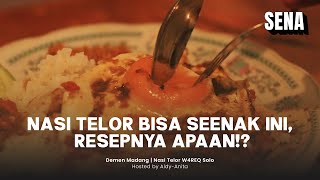 DEMEN MADANG NASI TELOR W4REQ SOLO - BUKAN SEMBARANG NASI TELOR!