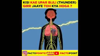 Thunder se koi kaise mar jaaat hai  ? #factopoint