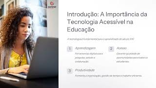 Technet - A Importancia da Tecnologia assecíver na educação