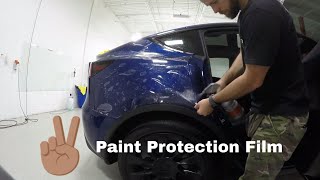 Paint Protection Film Tesla Model Y