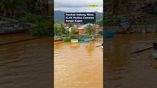 Pemkab Halteng Minta KLHK Periksa Cemaran Sungai Sagea #news #tambang #halteng #klhk #2023