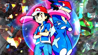 ~ Pokemon Amv 🔥|| Ash and Greninja attitude status 😈🥵🥀 || Radhe Title Track|| #pokemon #shorts