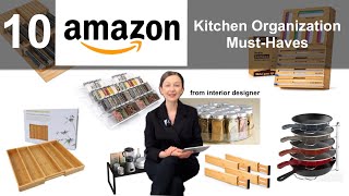 BEST AMAZON KITCHEN CABINET ORGANIZERS AFFORDABLE FOR EVERYONE