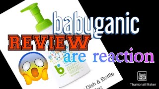 Babyganic foaming dish and bottles soap review  by samantha and me 2019