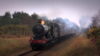 In action: Steam locomotive ‘City of Truro’ |  In actie: Britse stoomlocomotief 3717 'City of Truro'