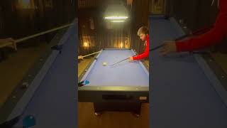 Duo juggling in pool